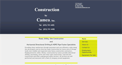 Desktop Screenshot of constructionbycamco.com